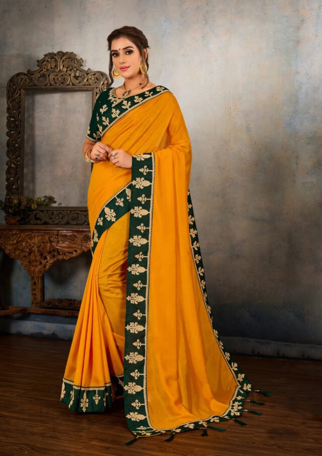 Vichitrta Silk with Embroidery Sarees 06