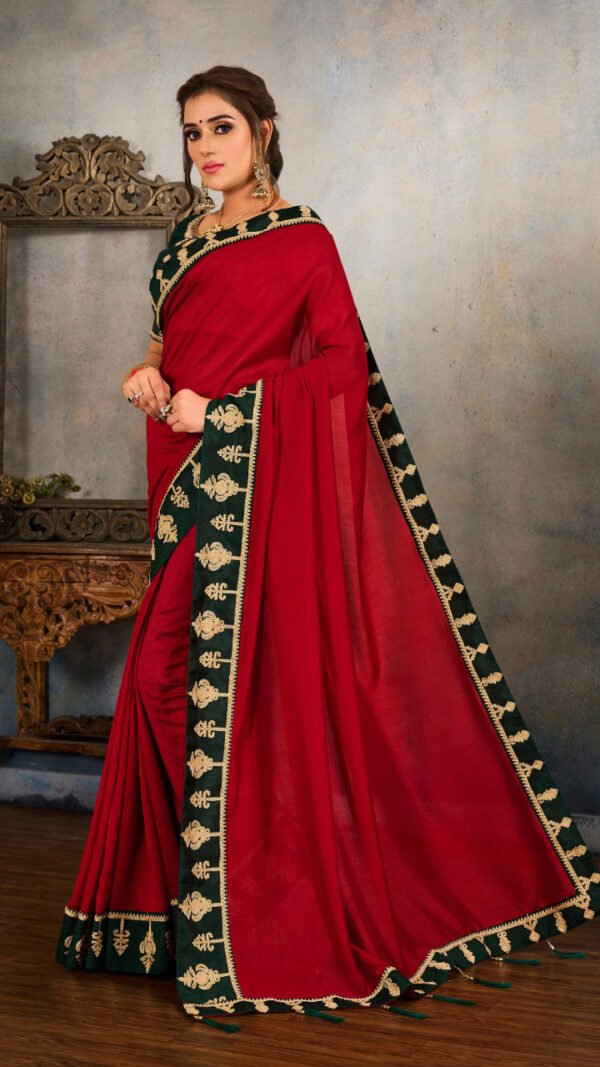 Vichitrta Silk with Embroidery Sarees 07