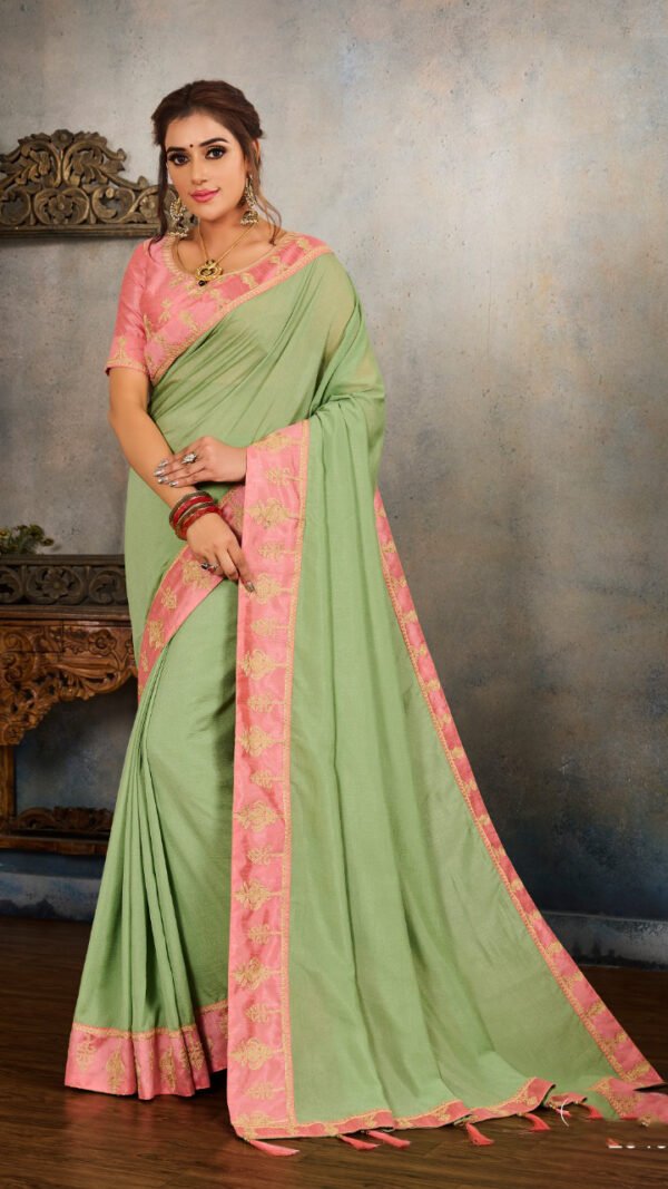 Vichitrta Silk with Embroidery Sarees 08