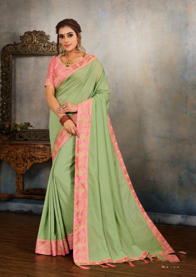 Vichitrta Silk with Embroidery Sarees 08