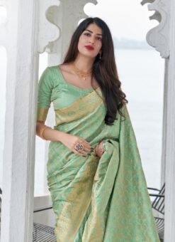 Exclusive Soft Satin Silk Saree 01