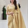 Exclusive Soft Satin Silk Saree 02