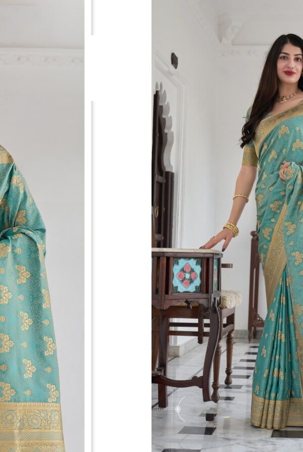 Exclusive Soft Satin Silk Saree 03