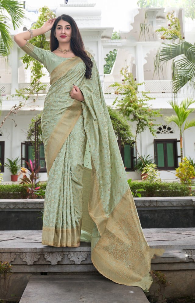 Exclusive Soft Satin Silk Saree 10