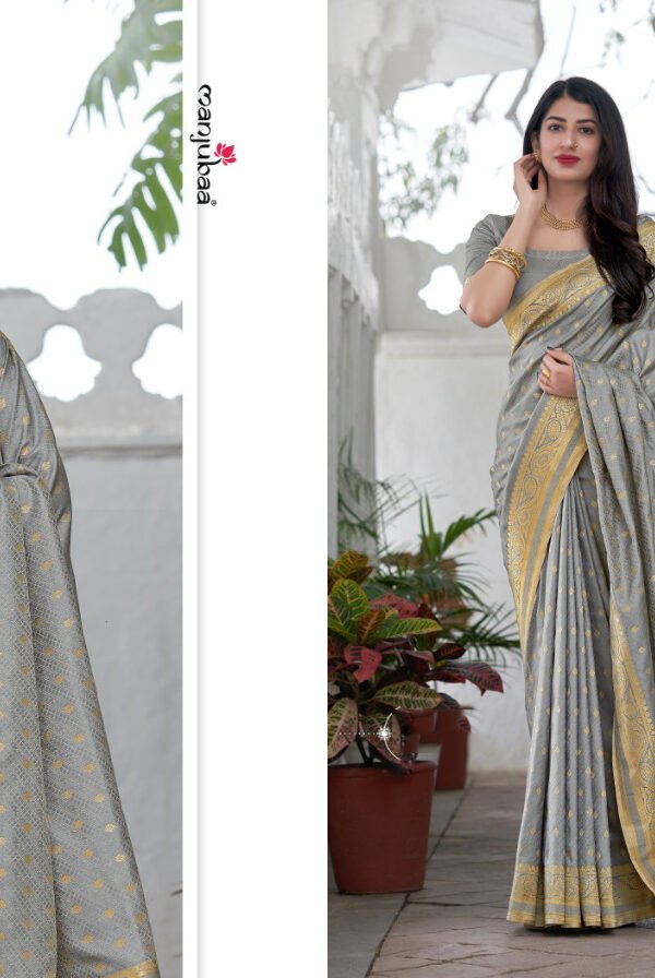 Exclusive Soft Satin Silk Saree 11