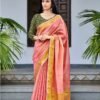 Soft Tissue with Linen Concept Saree 02