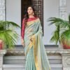 Soft Tissue with Linen Concept Saree 03