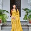 Soft Tissue with Linen Concept Saree 04