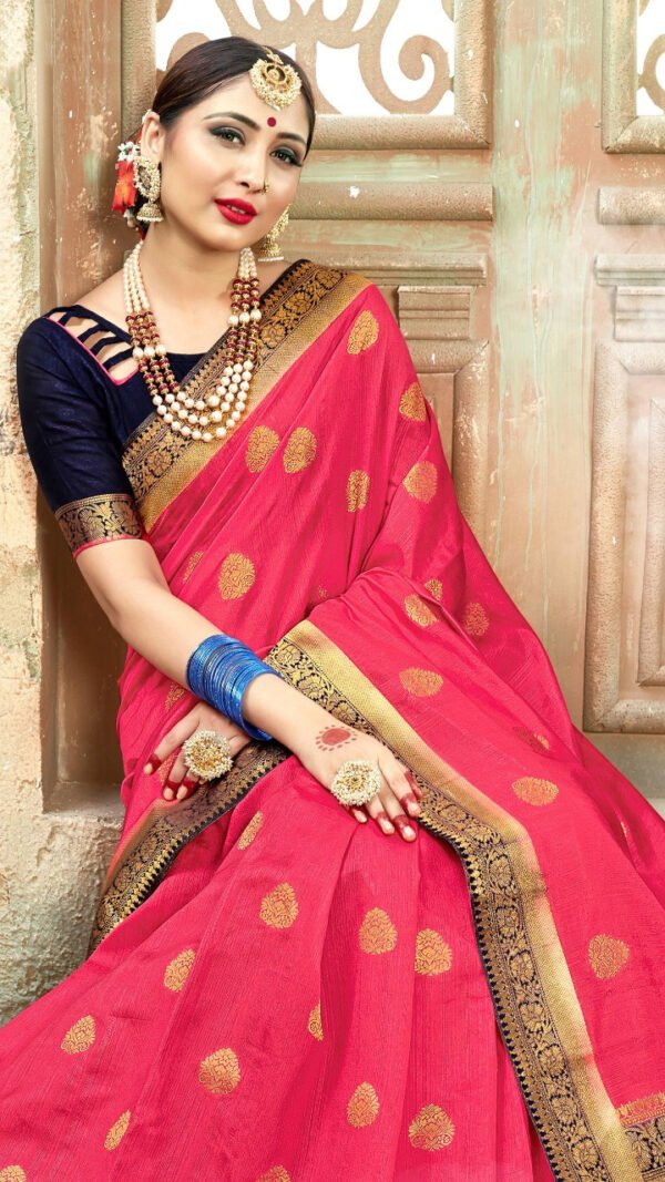 Banarasi Art Silk Sare with Woven Work 07