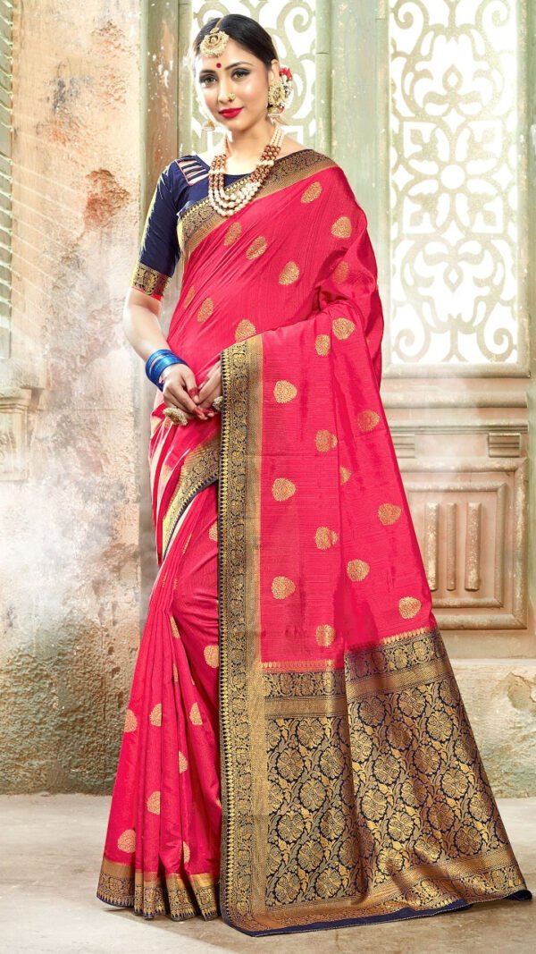 Banarasi Art Silk Sare with Woven Work 07