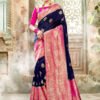 Banarasi Art Silk Sare with Woven Work 03