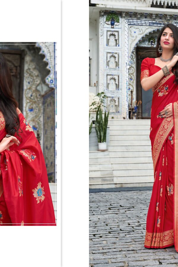 Banarasi Weaving Soft Silk Saree 01