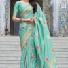 Banarasi Weaving Soft Silk Saree 02