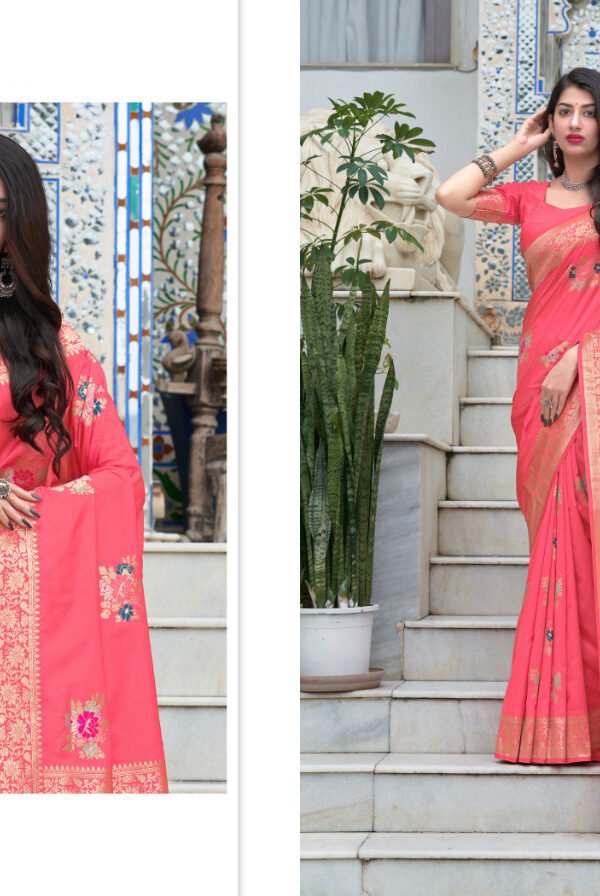Banarasi Weaving Soft Silk Saree 03