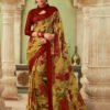 Chiffon Saree with Satin Weave Border 06