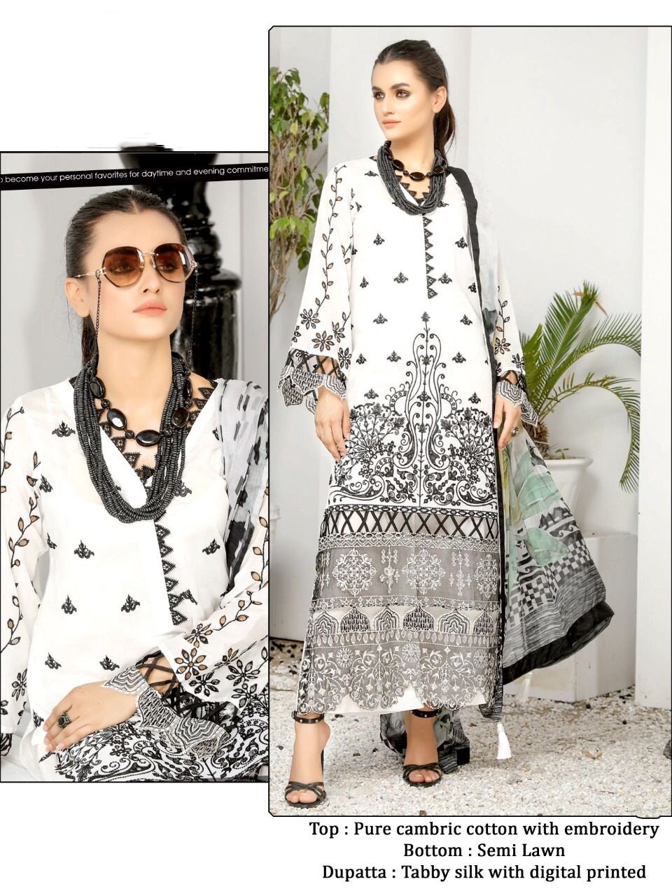 Exclusive Lawn Chikankari Work Collection - SareeSwala.com