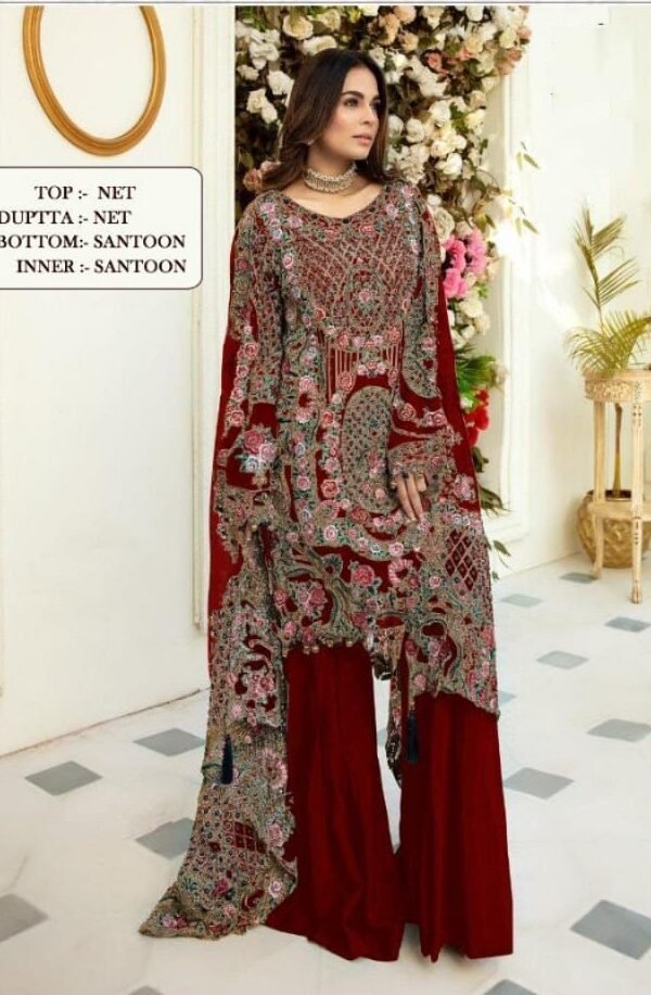 Exclusive Pakistani New Dress Design 02