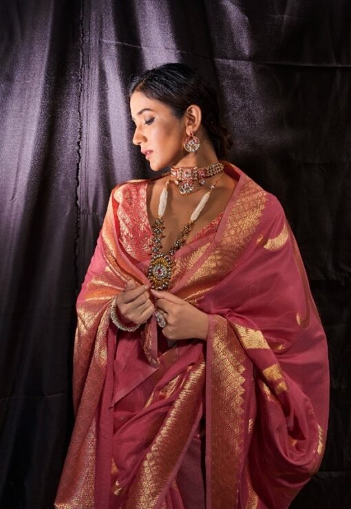 Exclusive Soft Modal Cotton with Designer Weaving Saree 06