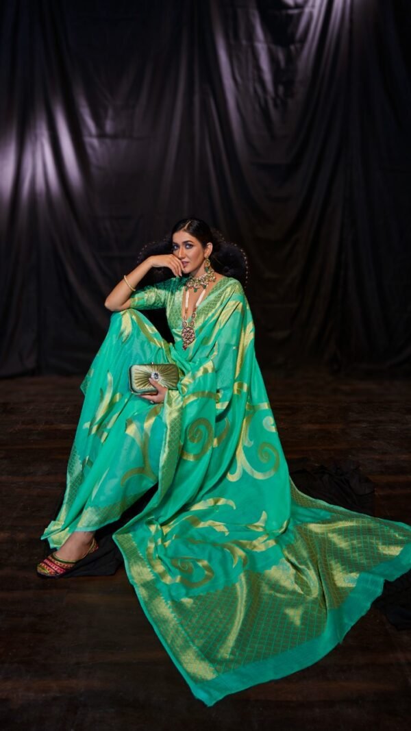 Exclusive Soft Modal Cotton with Designer Weaving Saree 07