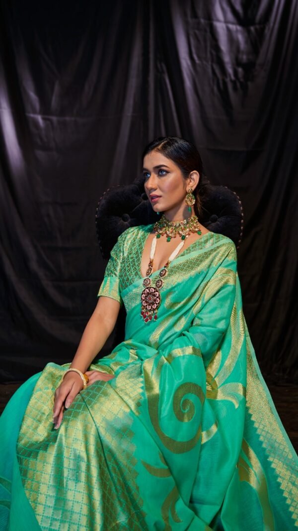 Exclusive Soft Modal Cotton with Designer Weaving Saree 07