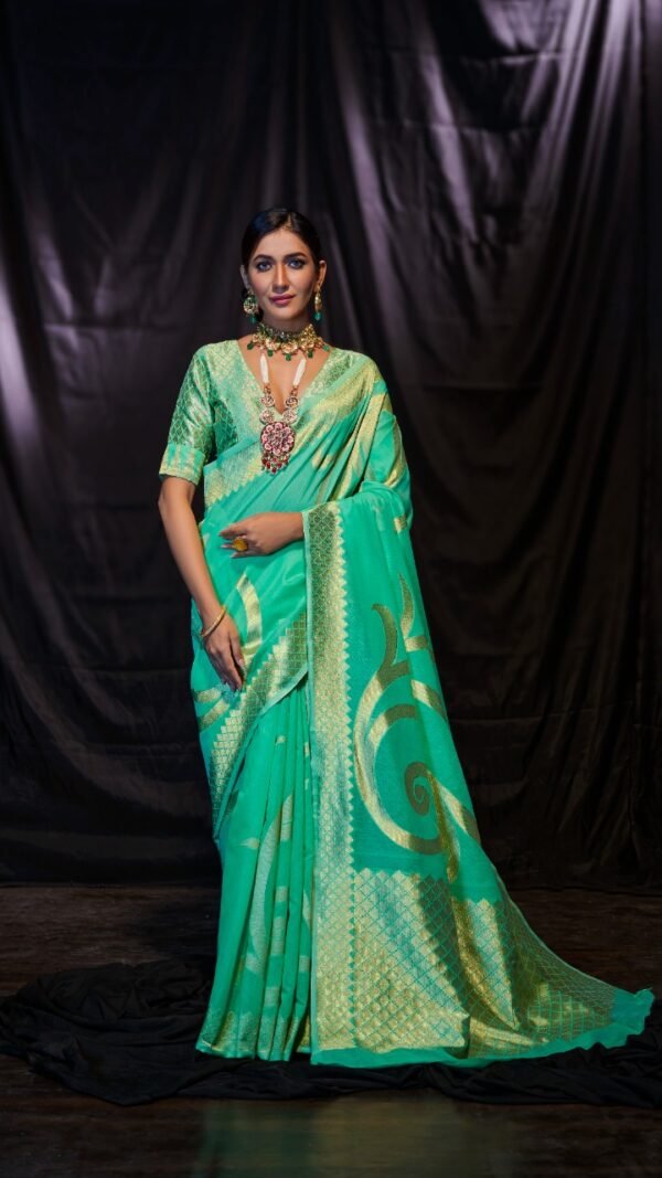 Exclusive Soft Modal Cotton with Designer Weaving Saree 07