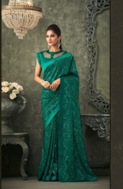 Georgette Party Wear Saree Online 03