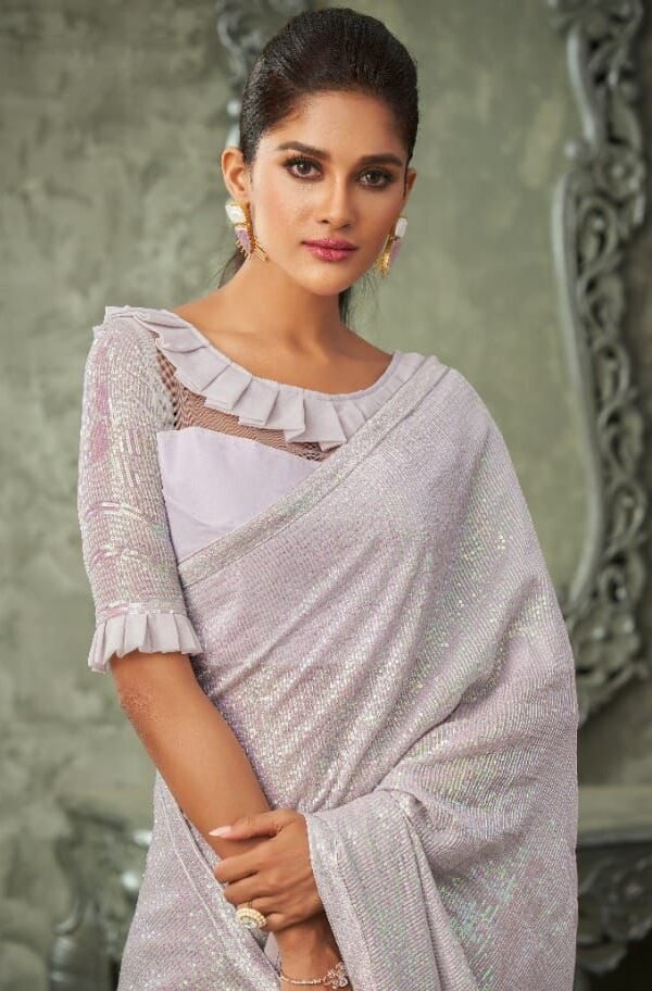 Georgette Party Wear Saree Online 04