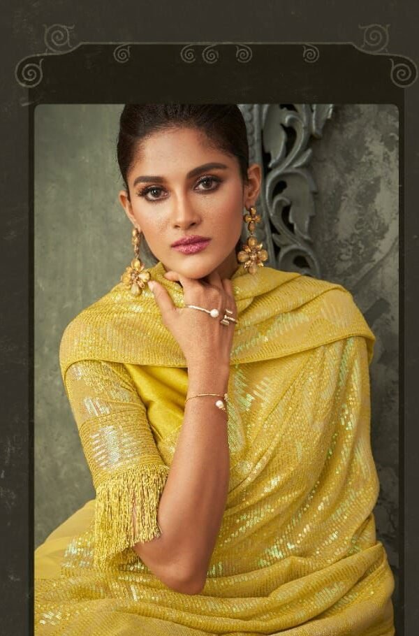 Georgette Party Wear Saree Online 05
