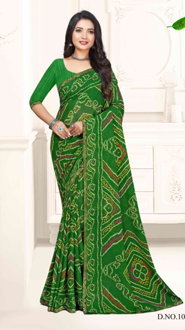 Heavy Chiffon Printed Sarees Online Shopping 02