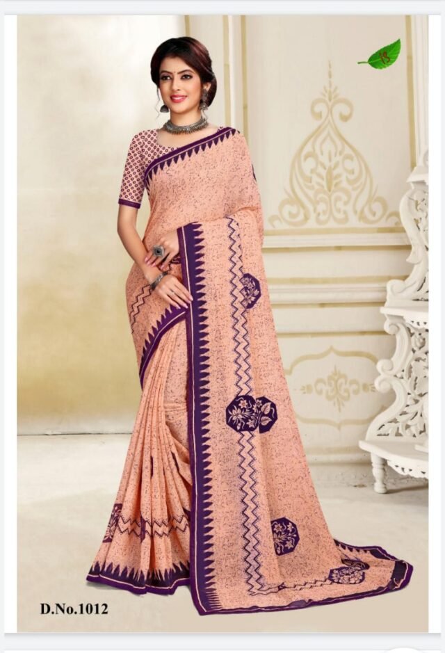 Heavy Chiffon Printed Sarees Online Shopping 19