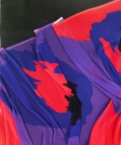 New Trendy Digital Print Soft Pure Georgette Saree 03