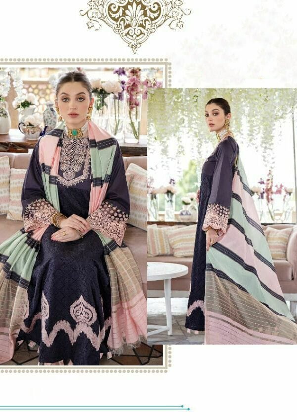 Pakistani Cotton Schiffli Work Beautiful Design