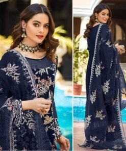 Pakistani Fox Georgette with Embroidery Sequence Work 03