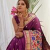 Pure Silk Paithani Beautiful Designs Saree 02