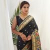 Pure Silk Paithani Beautiful Designs Saree 01