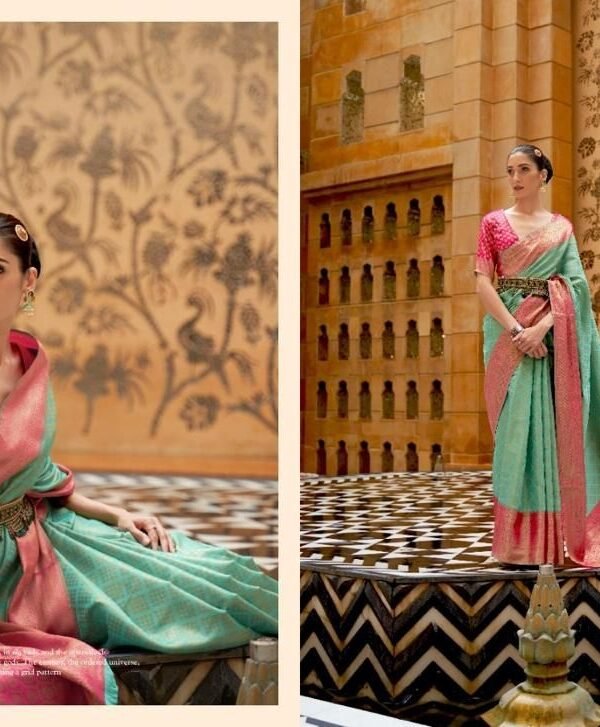 Pure Zari Weaved Base Silk Saree 06