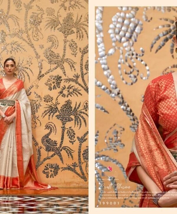 Pure Zari Weaved Base Silk Saree 02