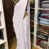 Satin Silk Saree with Fancy Matka Jacquard Silk 01