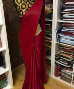 Satin Silk Saree with Fancy Matka Jacquard Silk 12