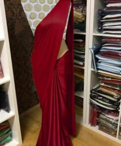 Satin Silk Saree with Fancy Matka Jacquard Silk 06