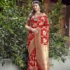 Soft Banarasi Silk Weaving Saree 04