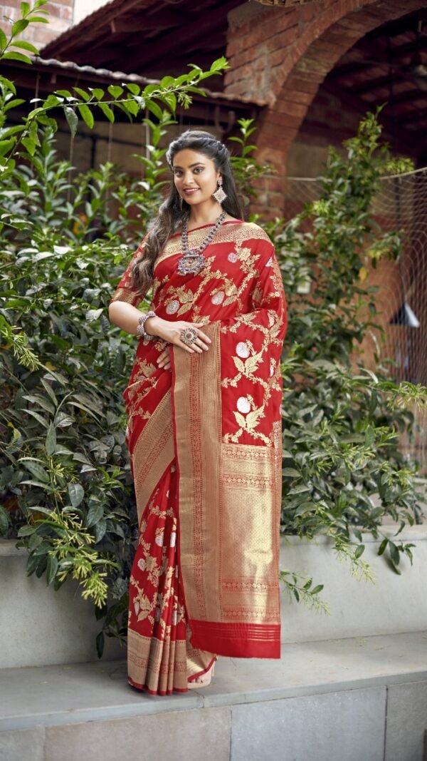 Soft Banarasi Silk Weaving Saree 04