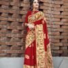 Soft Banarasi Silk Weaving Saree 02