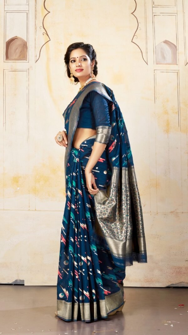 Soft Cotton with Mina Weaving Saree 04