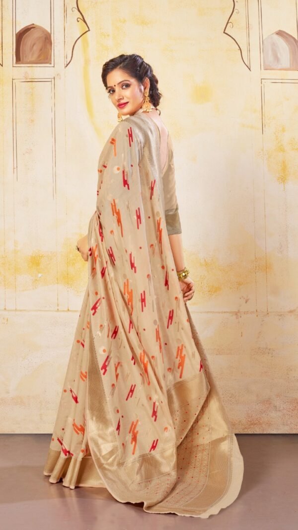 Soft Cotton with Mina Weaving Saree 06