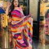 Soft Georgette with Digital Print Saree 02