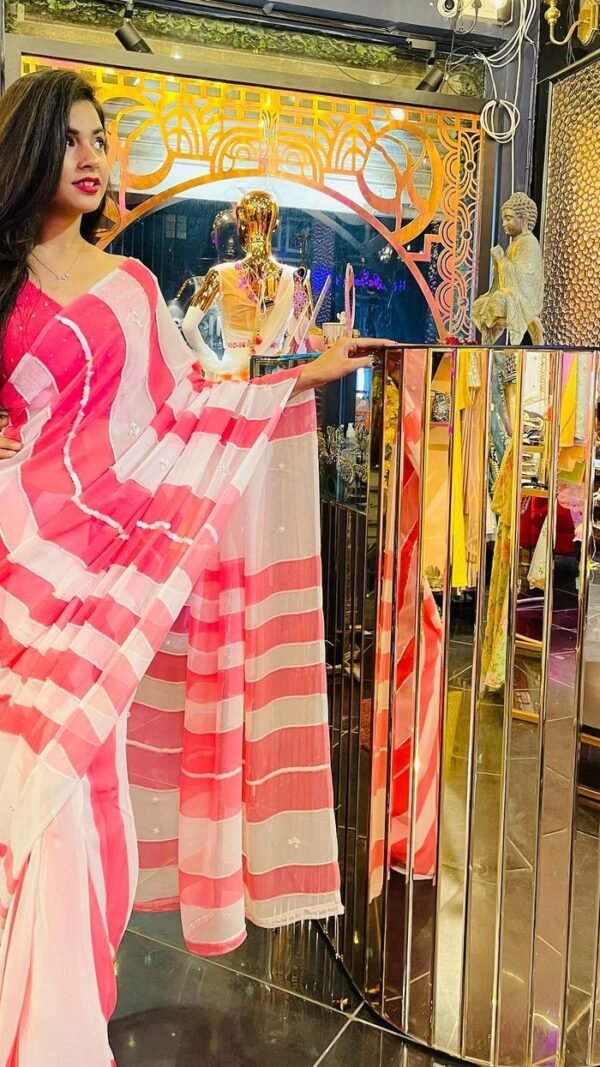 Soft Georgette with Digital Print Saree 03