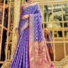 Traditional Soft Zari Weaving Silk Patola Saree 03