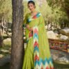 Unique Concept of Cotton with Ikkat Designer Saree 06