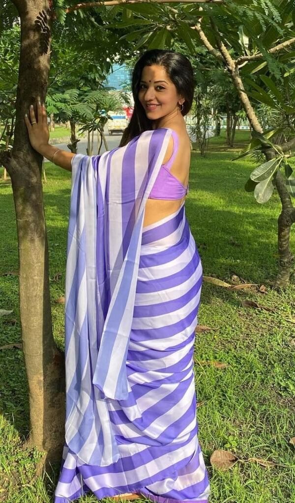 Exclusive Pure Satin Silk Saree Online India 02